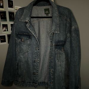 denim jean jacket plus size